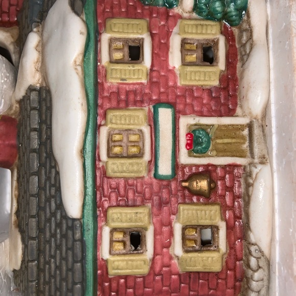 VINTAGE ZELLERS full set Xmas village - Picture 4 of 8